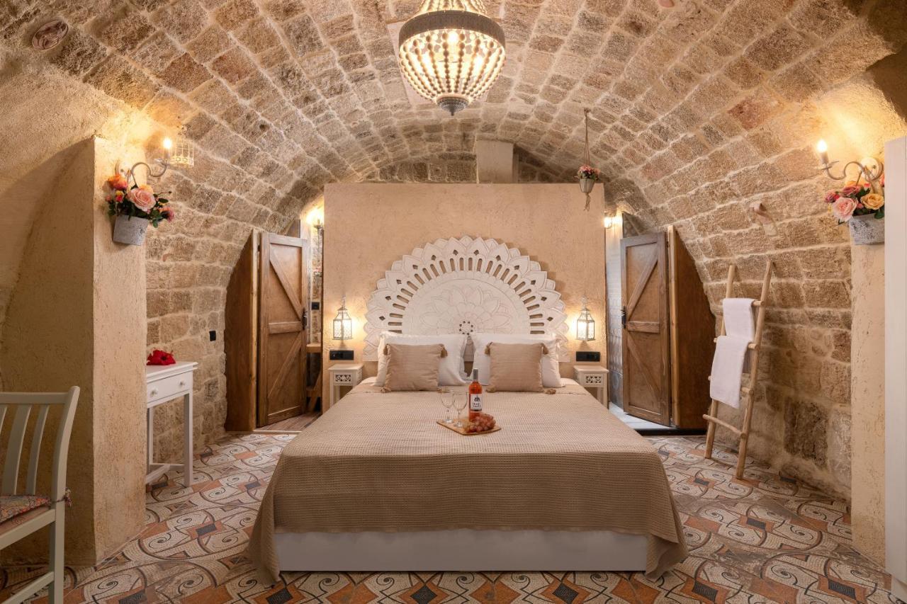 Rhodes City Stone Cave Suite מראה חיצוני תמונה